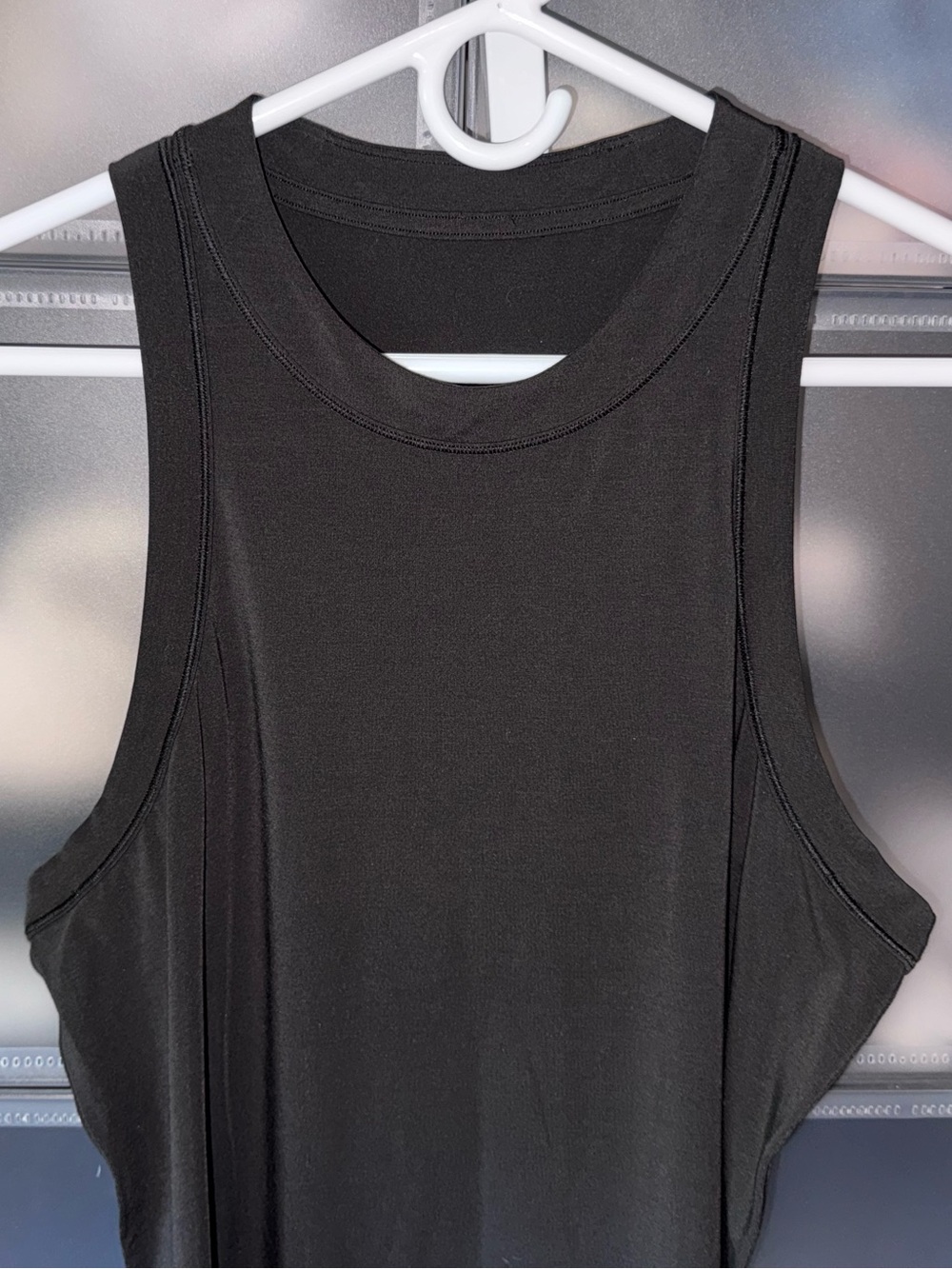 Lululemon Jersey Training Tank Top in Black Size 12 - Picture 4 of 11